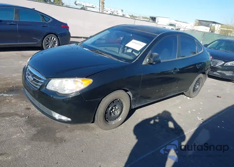 2010 Hyundai Elantra Gls from USA, damaged, VIN KMHDU4AD7AU842953